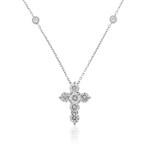 SI2 (H) Brillant-Goldhalskette (CIRARI)