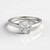 Anello in argento con Zircone