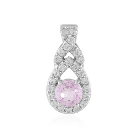 Kunzit-Silberanhänger