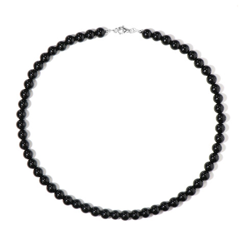 Collar en plata con Ónix negro