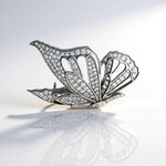 Spilla in argento con Zircone (de Melo Essence)