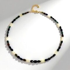 Collana in argento con Opale Mezezo