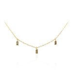 Collana in oro con Diamante Champagne SI2 (de Melo Gold)