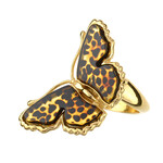 Baltic Amber Silver Ring (dagen)