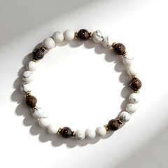 Bracciale con Howlite
