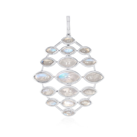 Blauer Mondstein-Silberanhänger (KM by Juwelo)