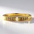 Anello in argento con Diamante Champagne I3