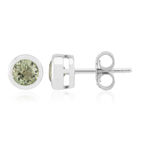 Pendientes en plata con Diáspora de color cambiante
