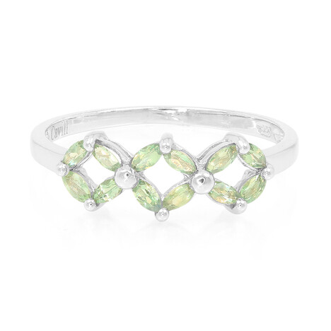 Brasilianischer Alexandrit-Silberring