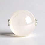 Ciondolo in argento con Selenite (MONOSONO COLLECTION)