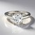 Anello in argento con Quarzo Bianco
