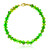 Green Amber Silver Bracelet (CUSTODANA)