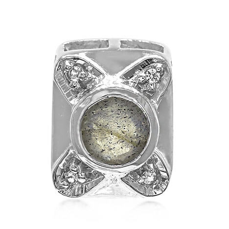 Ciondolo in argento con Spectrolite