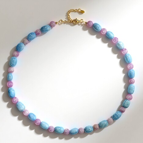 Collana in argento con Kunzite