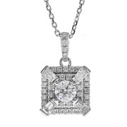 Collana in oro con Diamante SI2 (H) (CIRARI)