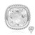 Anillo en plata con Cuarzo blanco