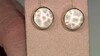 Pendientes en plata con Natrolita
