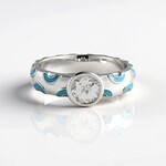 Anello in argento con Quarzo Bianco (SAELOCANA)