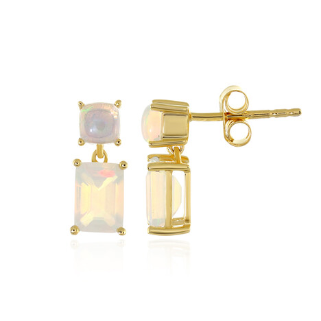 Welo-Opal-Silberohrringe