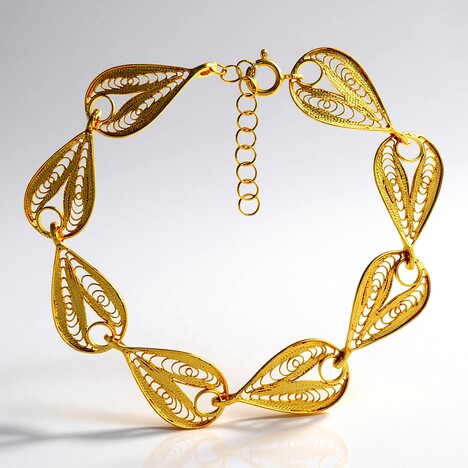 Bracelet en argent (Joias do Paraíso)