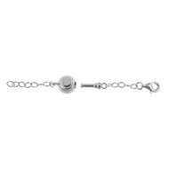 Silber-Magnetverschluss - 2,6 g - 6 cm