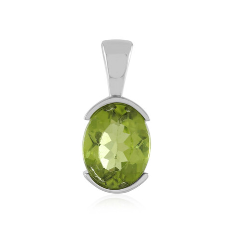 Peridot-Silberanhänger