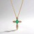 Collana in oro con Smeraldo Zambia AAA (CIRARI)