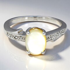 Anello in argento con Conchiglia Abalone