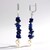 Lapis Lazuli Silver Earrings (Riya)