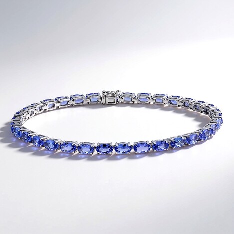 Bracciale in oro con Tanzanite AAA (CIRARI)
