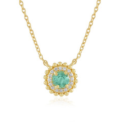 Collana in argento con Smeraldo Colombiano (de Melo Essence)