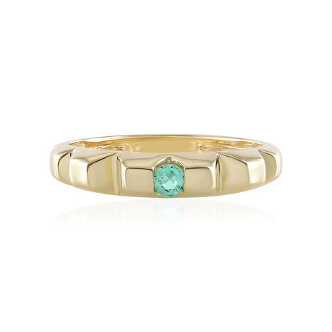 Russischer Smaragd-Goldring (de Melo Gold)