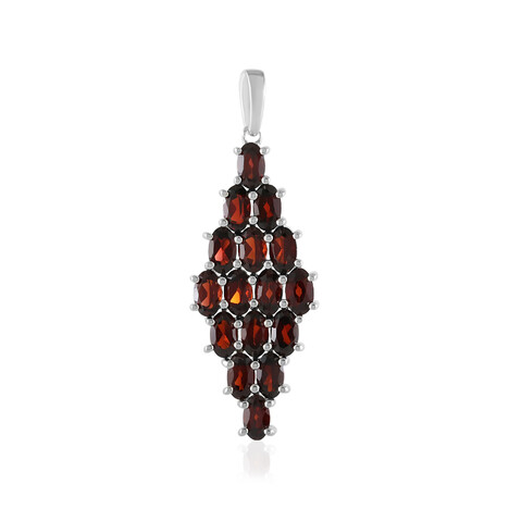 Colgante en plata con Granate de Mozambique