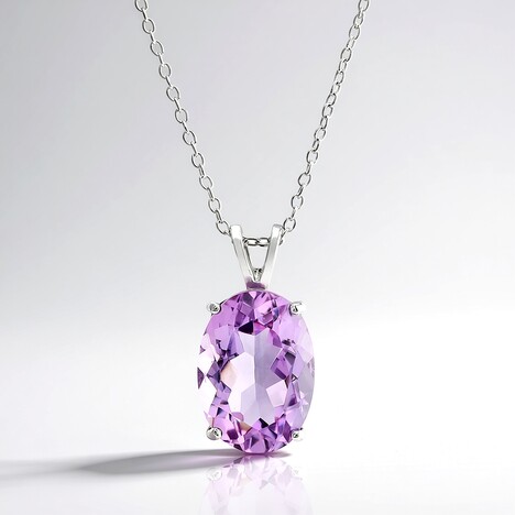 Collana in argento con Ametista