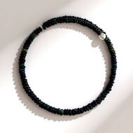Bransoletka bangle ze stali - Opal Mezezo  (Riya)