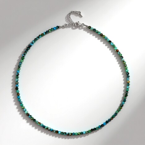 Collana in argento con Turchese