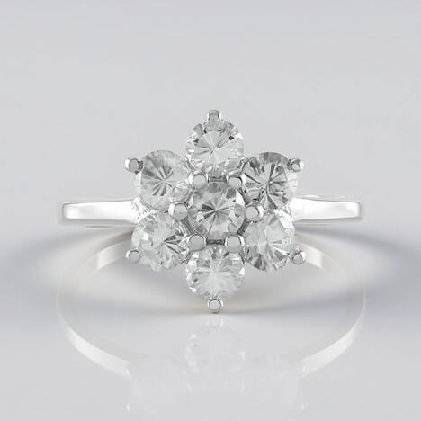 Anello in argento con Zircone
