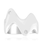 Anello in argento con Diamante I1 (G) (Annette)