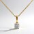 Collana in oro con Diamante SI1 (H) (CIRARI)