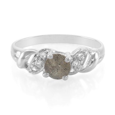 Anello in argento con Spectrolite