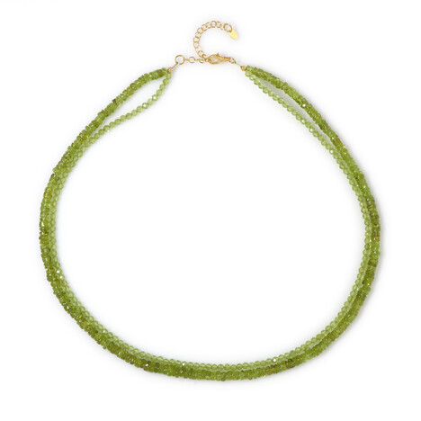 Peridot Silver Necklace