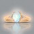 Anello in oro con Opale di Welo AAA