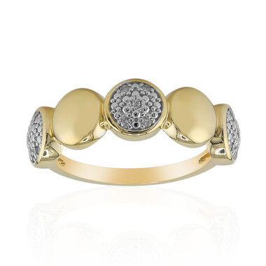 I3 (I) Diamant-Silberring