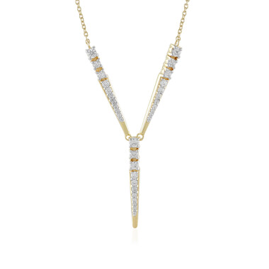 Zirkon-Silbercollier