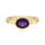 Amethyst Silver Ring