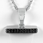 Collana in argento con Magnesite Pristine