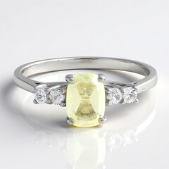Anello in argento con Ortoclasio