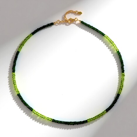 Collana in argento con Peridoto
