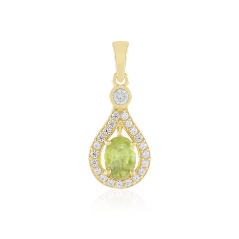 Ciondolo in argento con Sfene