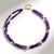 Collana in argento con Ametista Zambiana (Riya)
